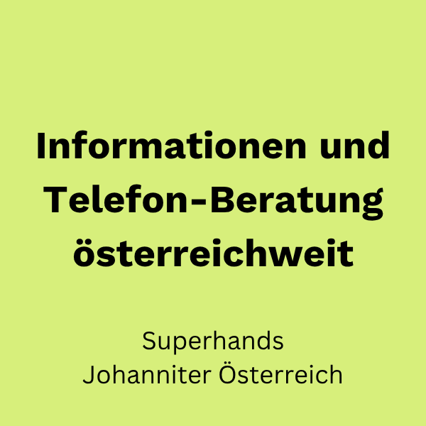 Information und Beratung für Young Carers